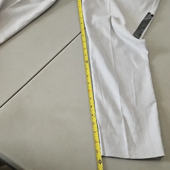 Banana Republic White Sloan Crop Pants - Picture 5 of 11